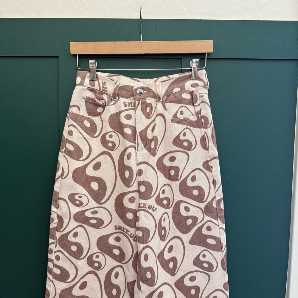 Shekou Balancing Act Hi-Rise Wide Leg Jeans - Picture 9 of 11